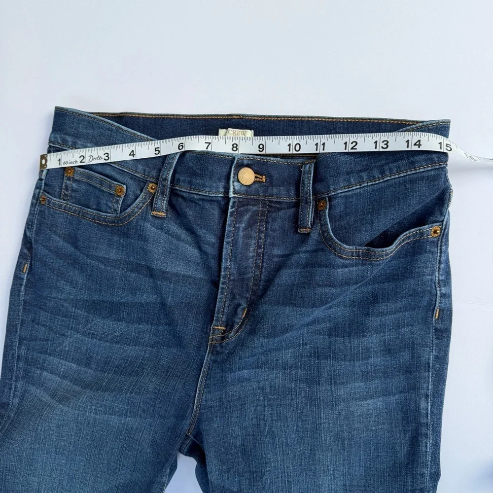Womans J. Crew Stretch Denim Jeans Size 30w x 27 Inseam​​